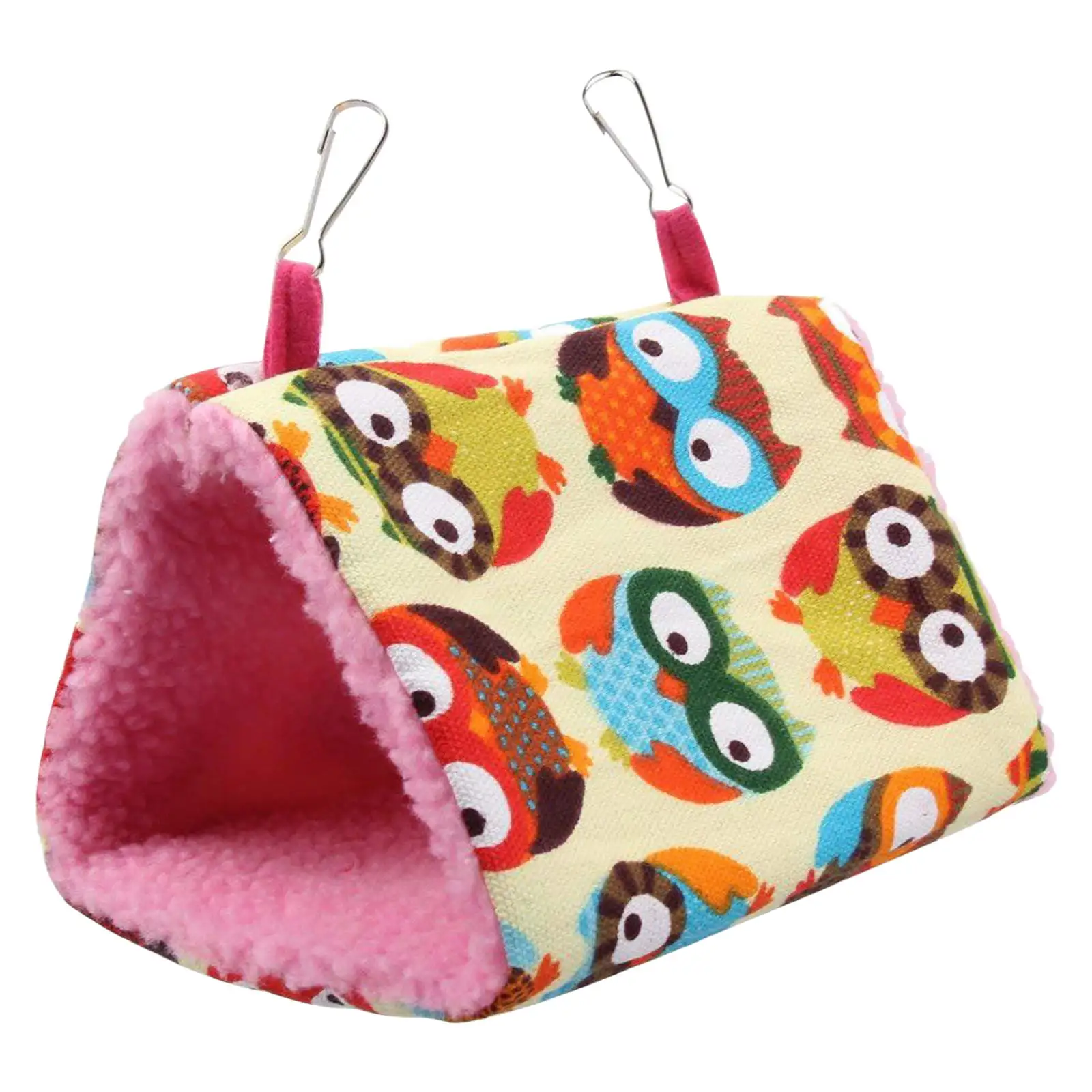 Winter Warm Bird House Plush Bird Hanging Cave Happy Hut Bird Parrot