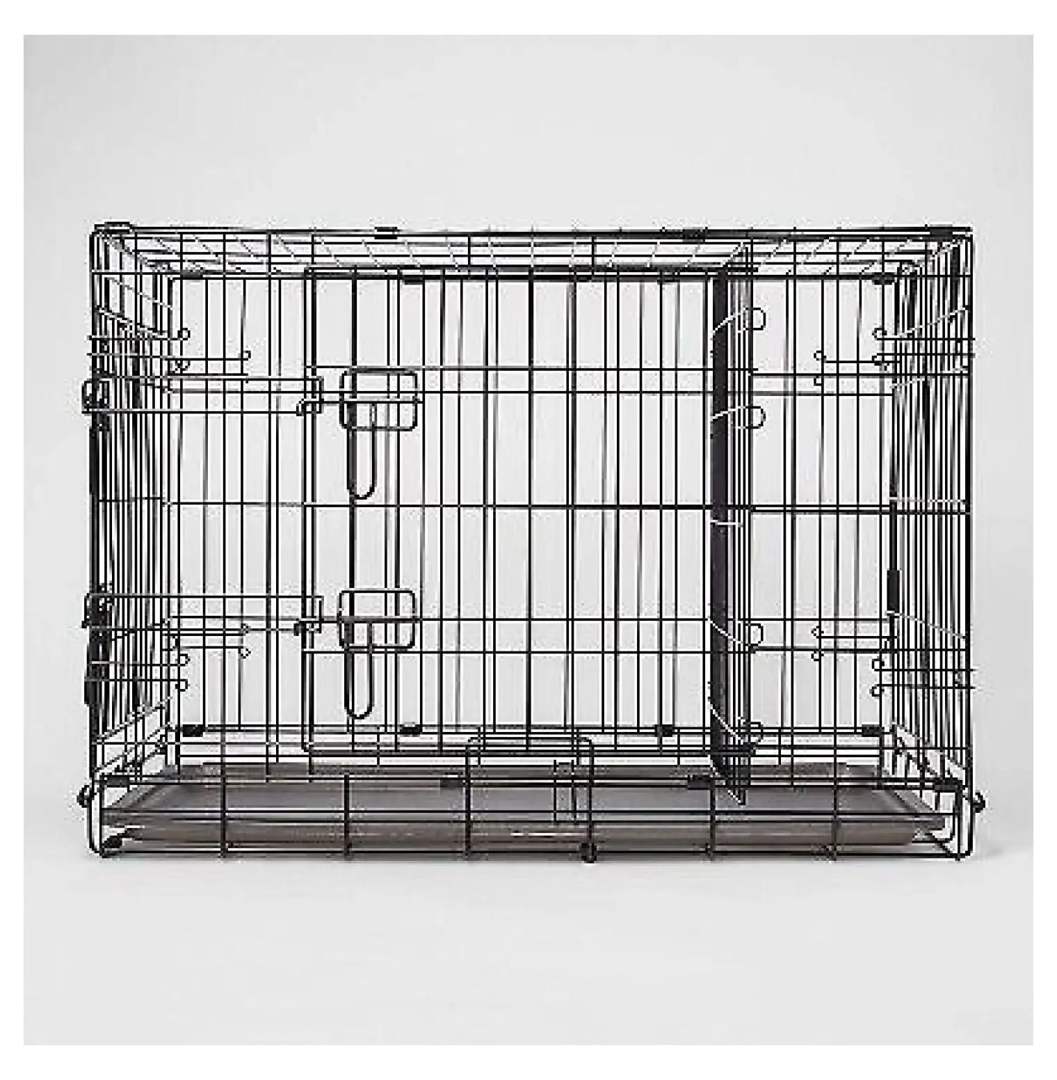 Wire Collapsible Dog Crate - XS/S - Black - ZHOUJIA