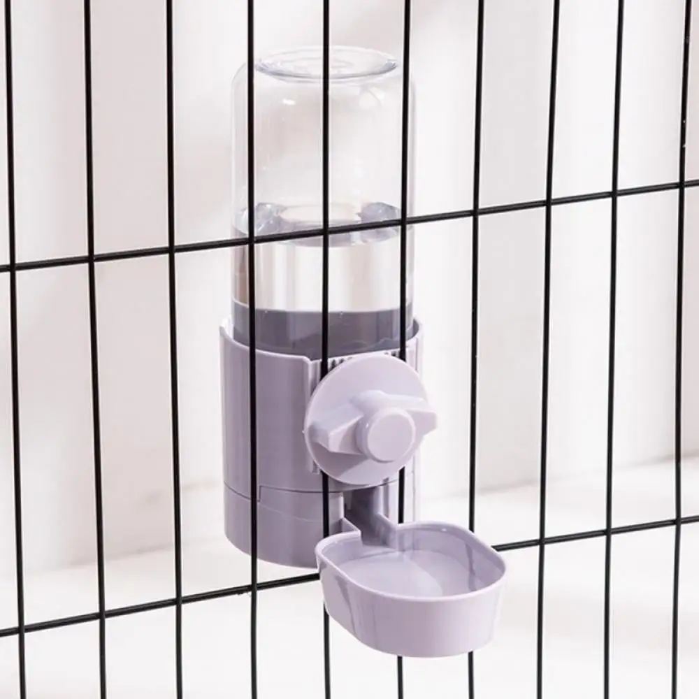 Wisremt Pet Drinking Fountain 500ML Small Dog Hanging Automatic Feeder Cat Hanging Cage Drinking Fountain