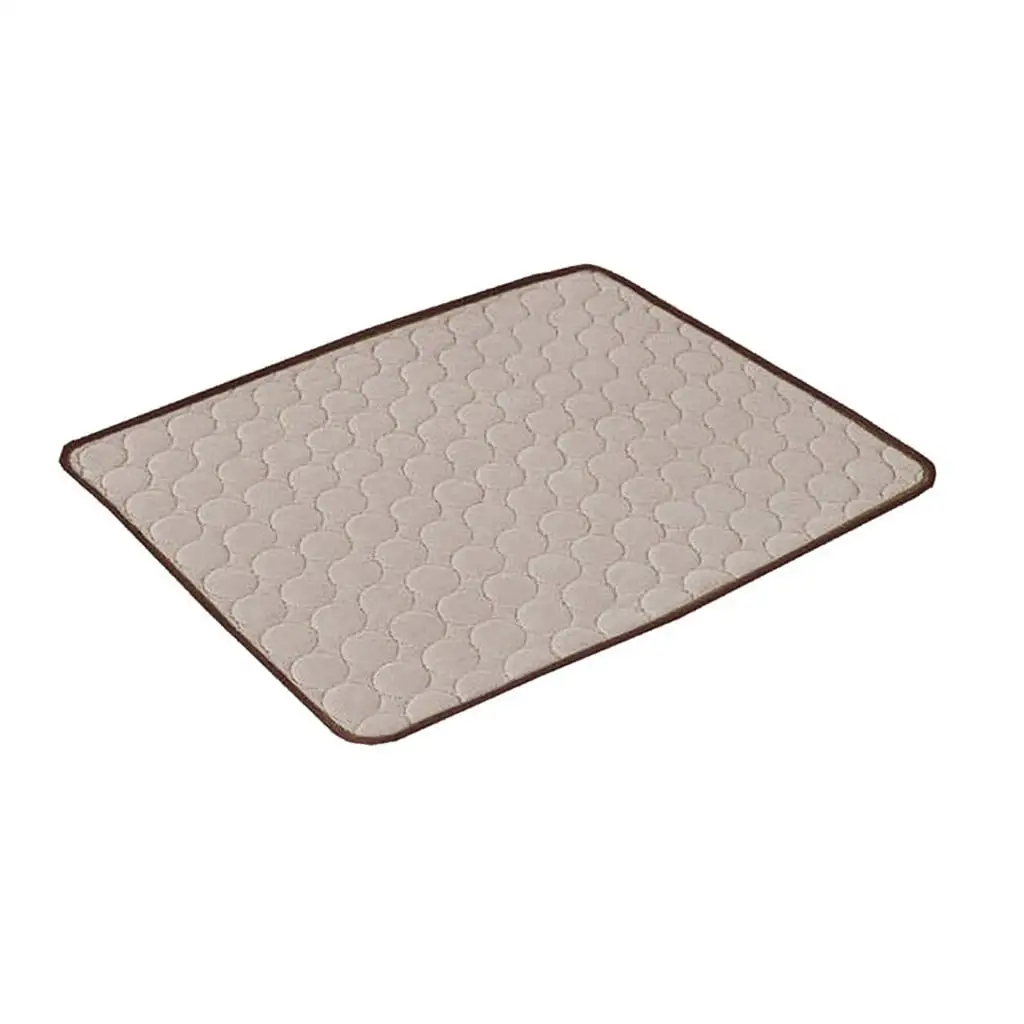 Wiueurtly Pad for Dog Mattress outside Bed for Dogs with Shade Dog Cooling Mat Pet Cat Chilly Summer Cool Bed Pad Cushion Indoor