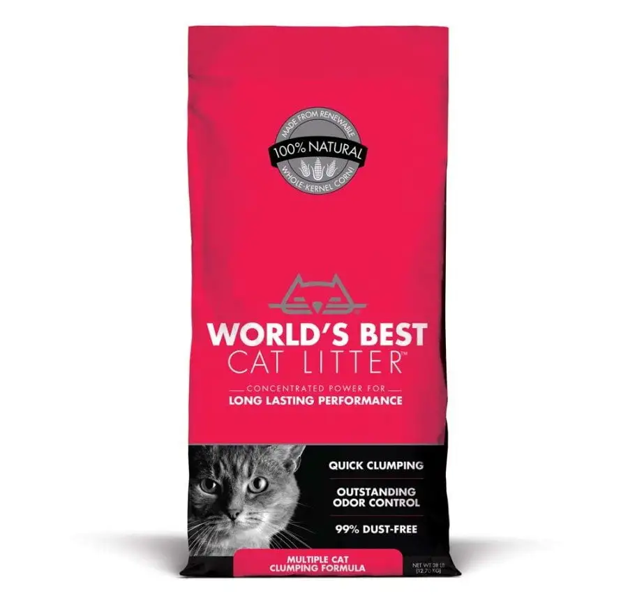 World's Best Cat Litter Multi-Cat Clumping Cat Litter. 28 lb