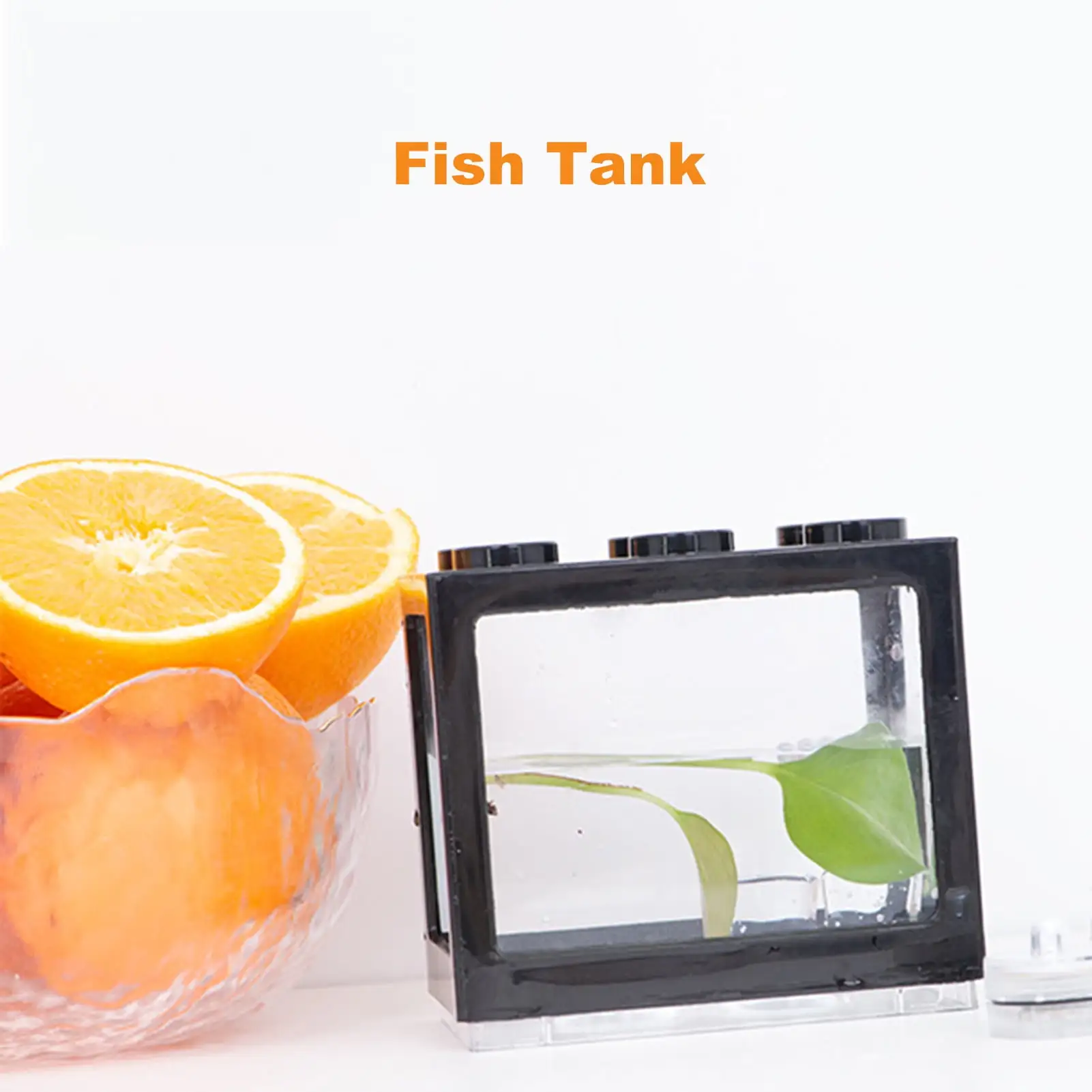 XINHUADSH Functional Mini Fish Bowl Simple Installation for Turtle Lightweight