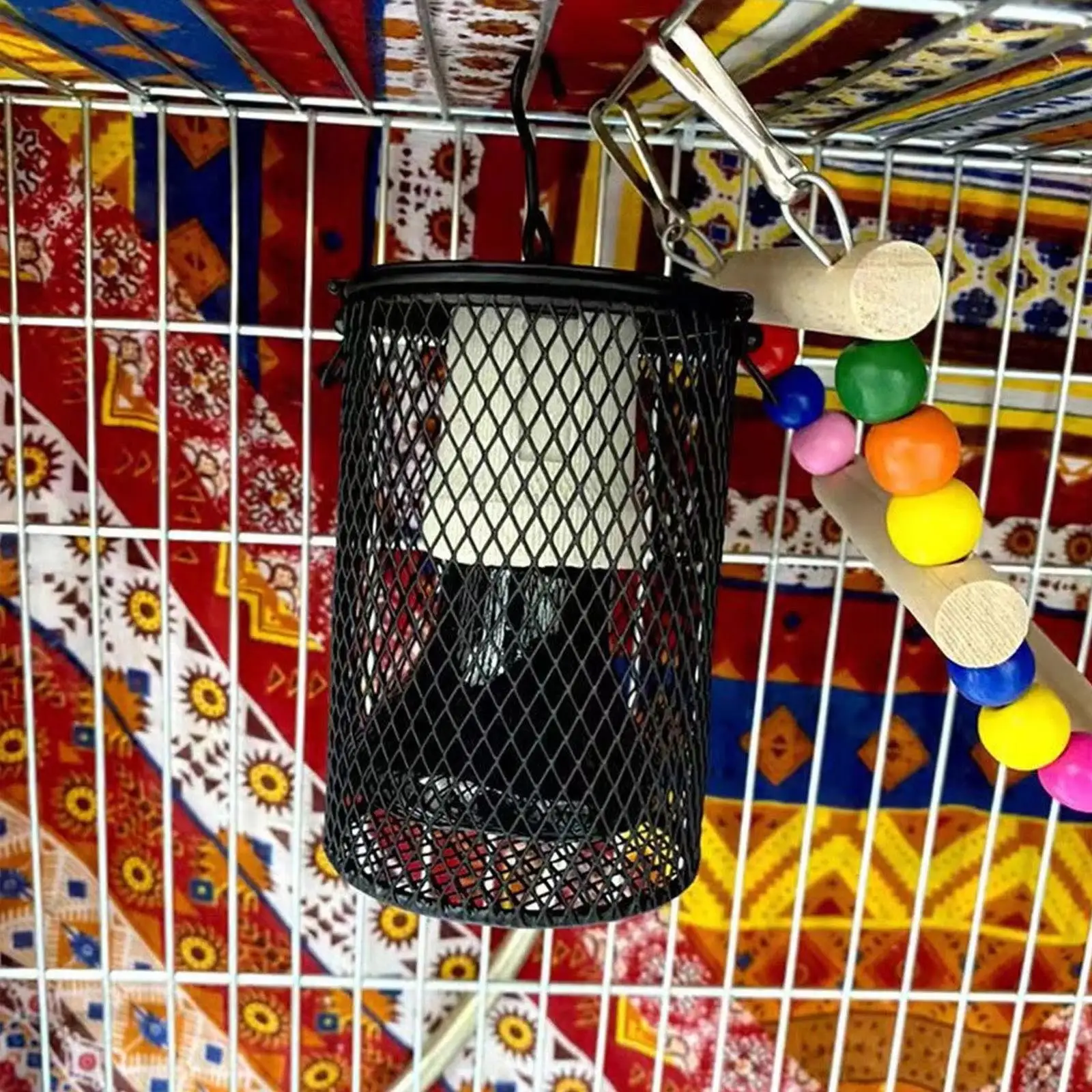 YFGEFTR Deals Pet Heating Lampshade. Winter Warm Lampshade. Parrot Lizard Heater Anti-bite Anti-scald Net Reptile Insulation Lampshade