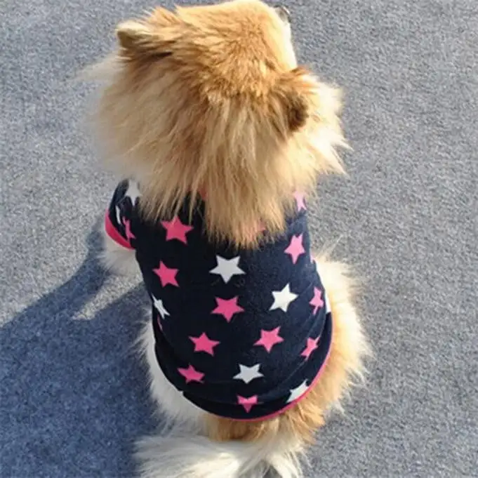 YUEHAO Fashion Pet Dog Cat Villus Warm Clothes Puppy Doggy Apparel Clothing L Pet Jacket L L