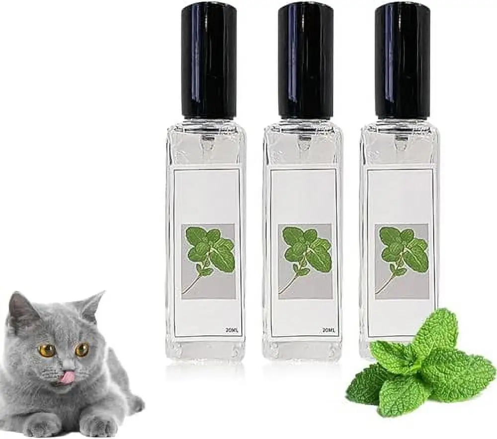 ZHXXCUM Herbal Cat Joy. Catnip Spray for Cat. Catnip Silvervine Blend Catnip Spray for Indoor Cats