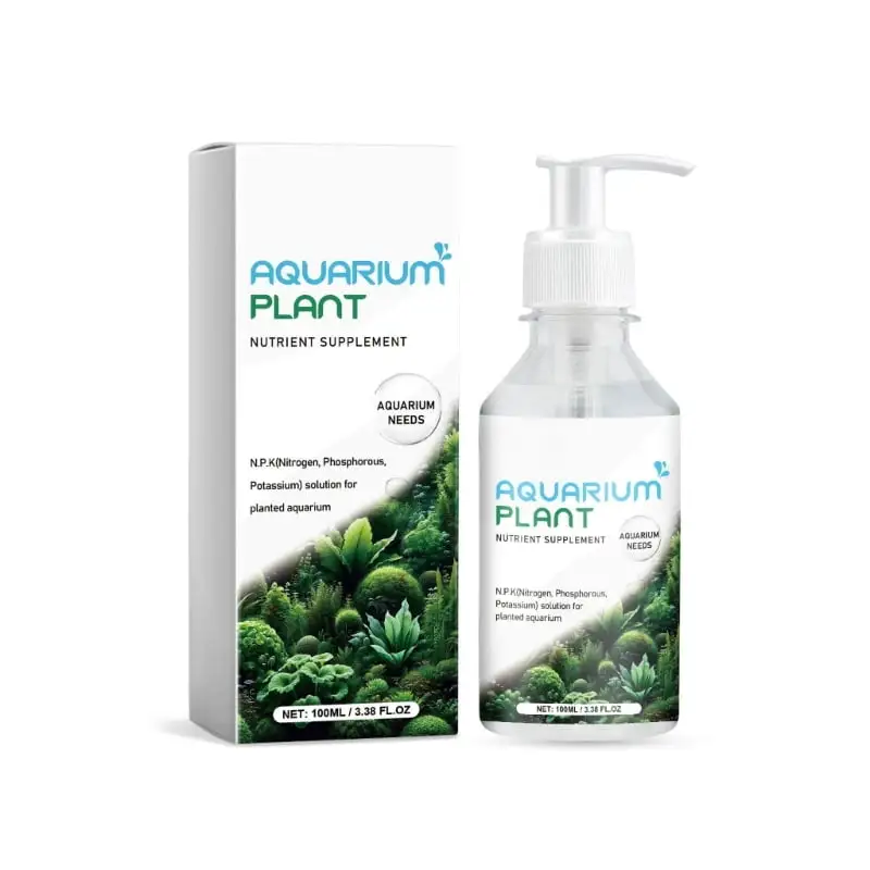 ZPAQI Liquid Aquarium Fertilizers 100ml Concentrated Nutrient Aquarium Plant Food