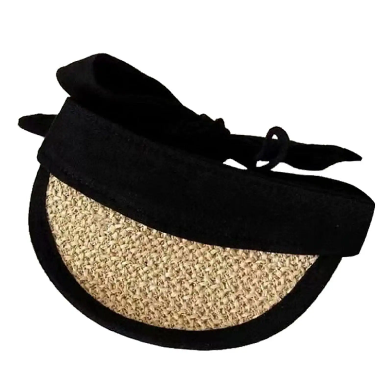 ZPAQI Pet Dog Sun Visors Straw Hat Costume for Small Medium Dogs Puppy in Summer