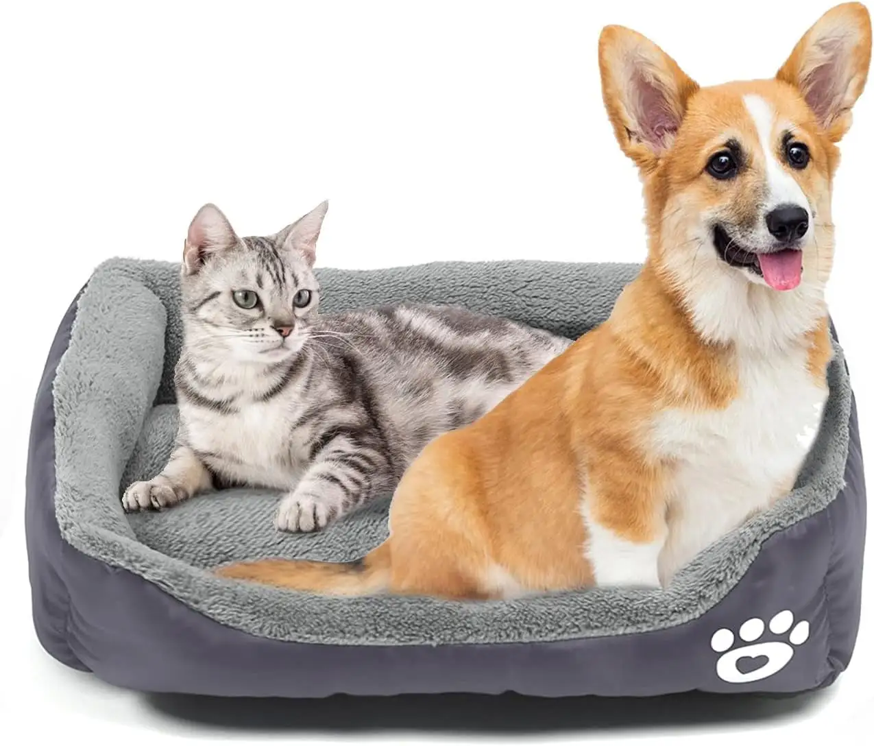 ZZBBC Dog Beds for Medium Dogs. Rectangle. Washable. Comfortable and Breathable Pet Sofa Warming Orthopedic for Dog