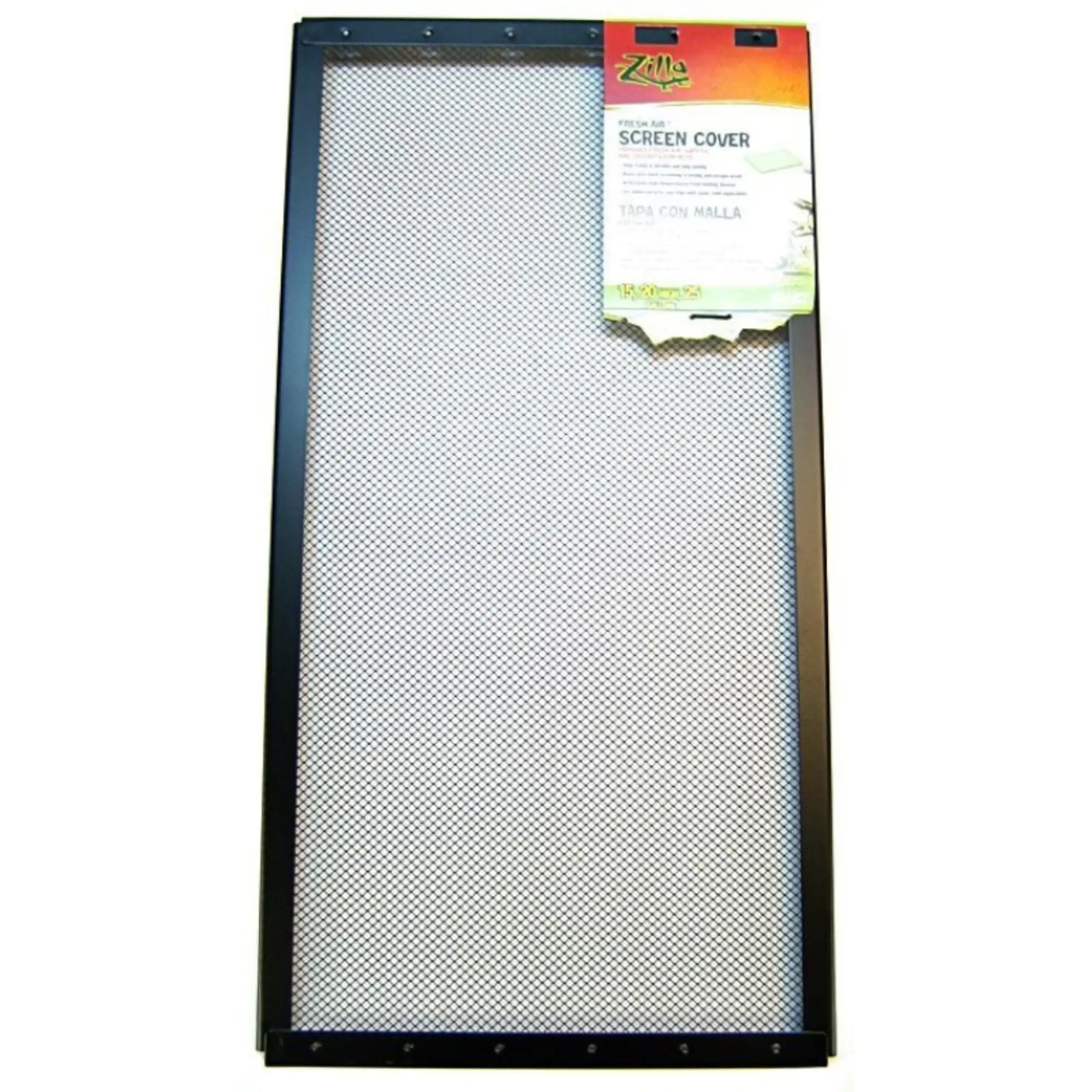 Zilla Fresh Air Fine Mesh Screen Cover - 15-20 Gallon Tank (24 Long x 12 Wide)