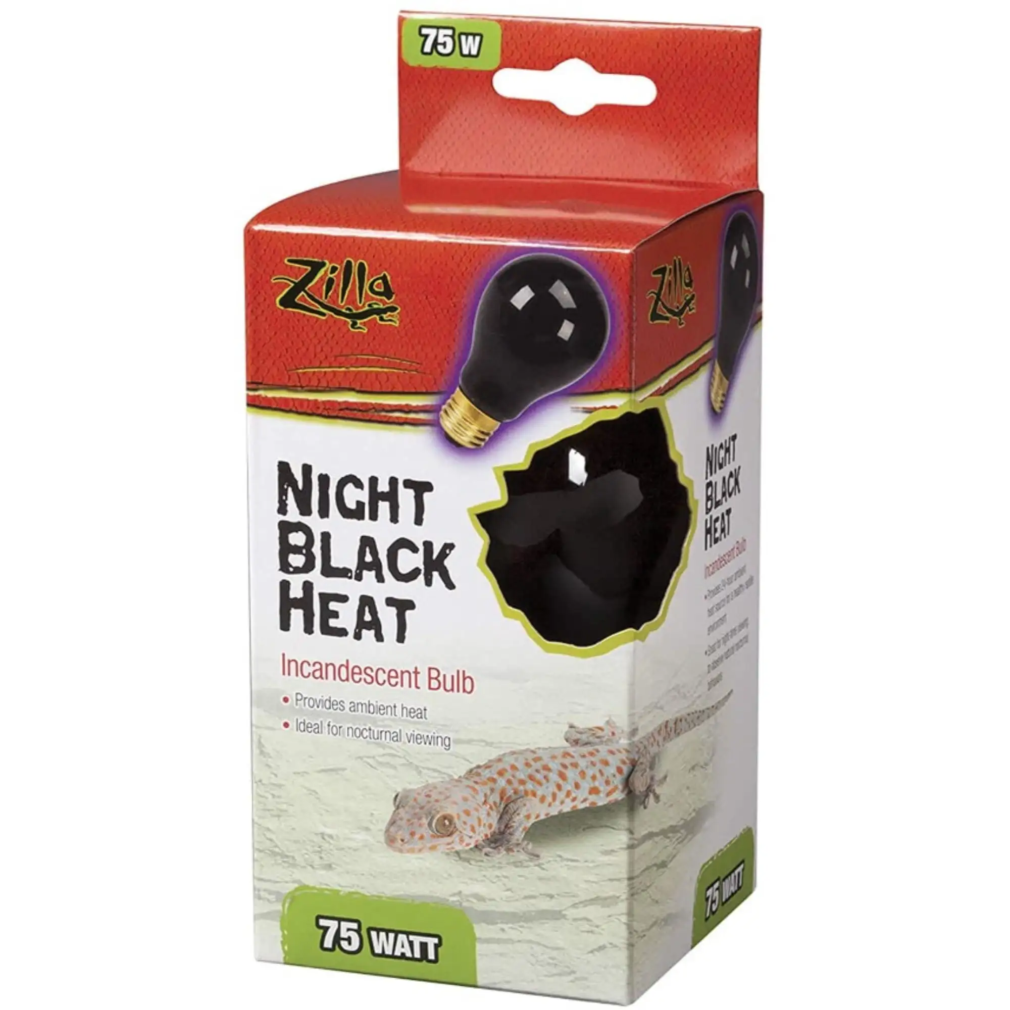 Zilla Night Black Heat Incandescent Bulb for Reptiles