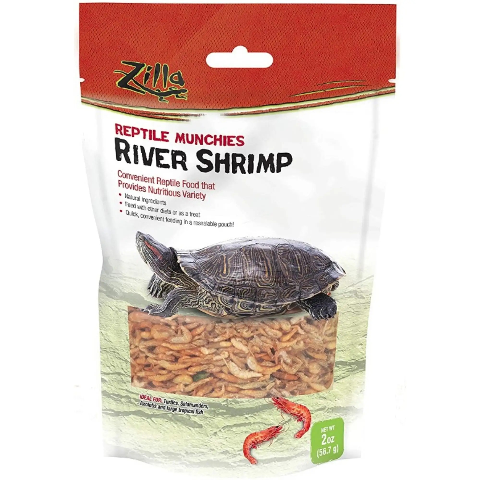 Zilla Reptile Munchies River Shrimp