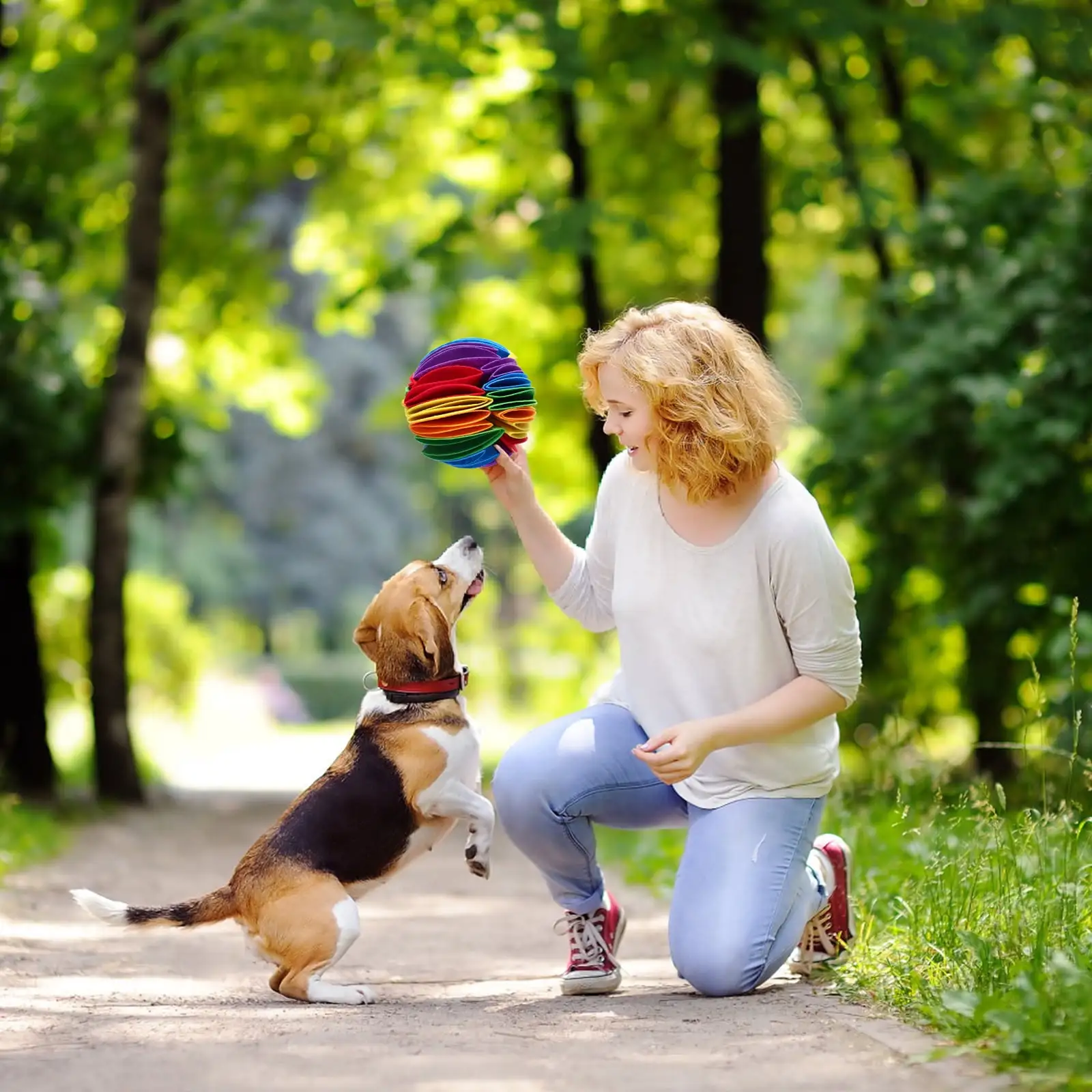 Zonh Snuffle Mat Interactive Toy - Treat Dispenser for Dogs