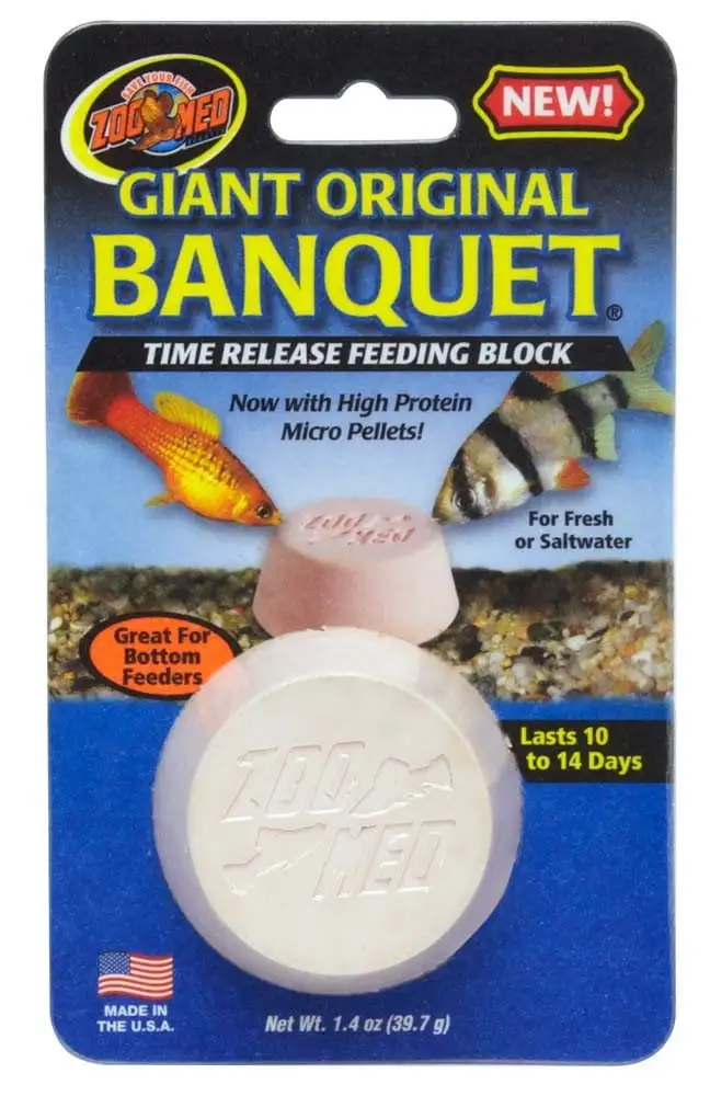 Zoo Med-Aquatrol AQ11400 Banquet Fish Block Giant - Carded