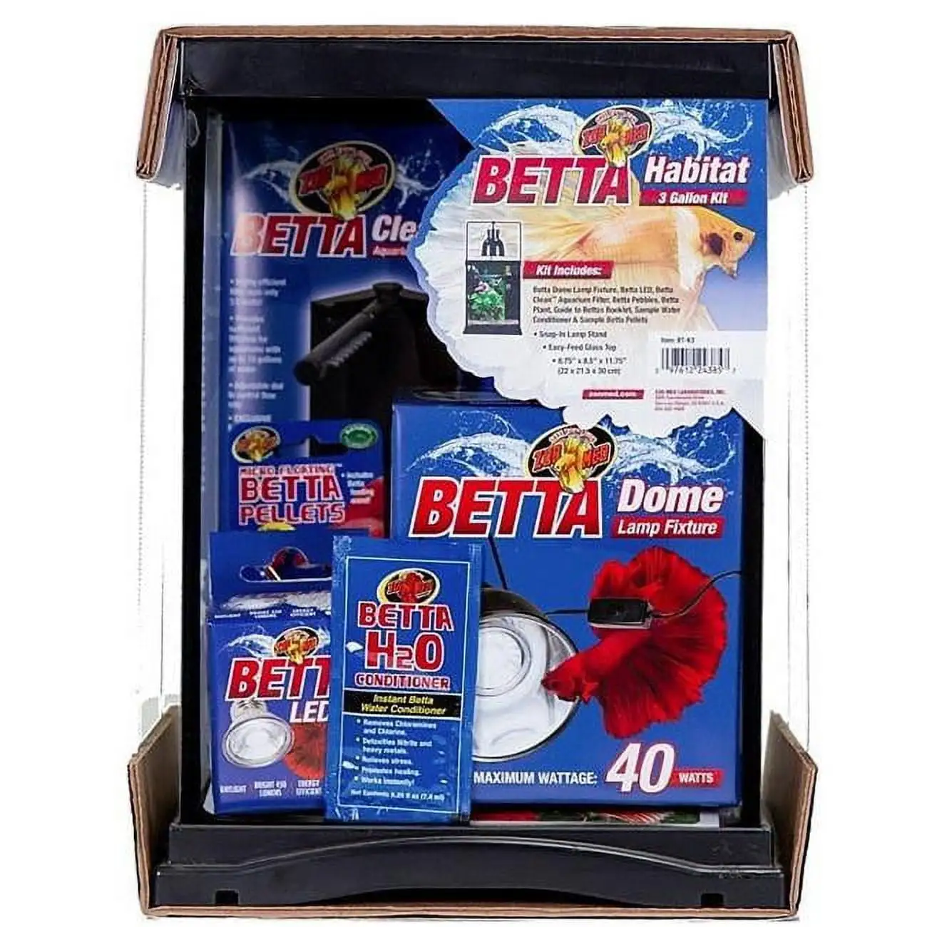 Zoo Med Betta Habitat Kit 3 Gallon