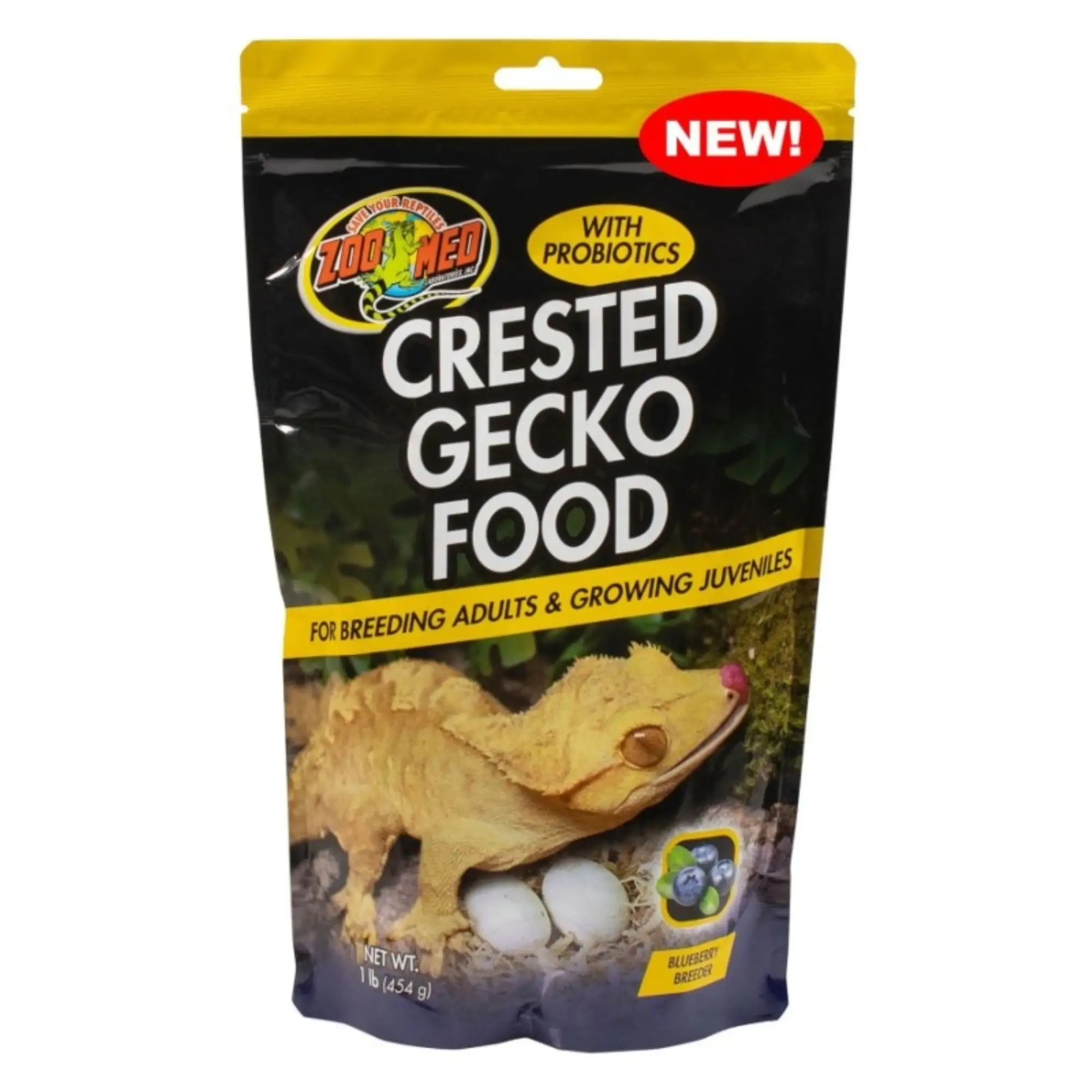 Zoo Med Crested Gecko Food Blueberry Flavor - 1 lb