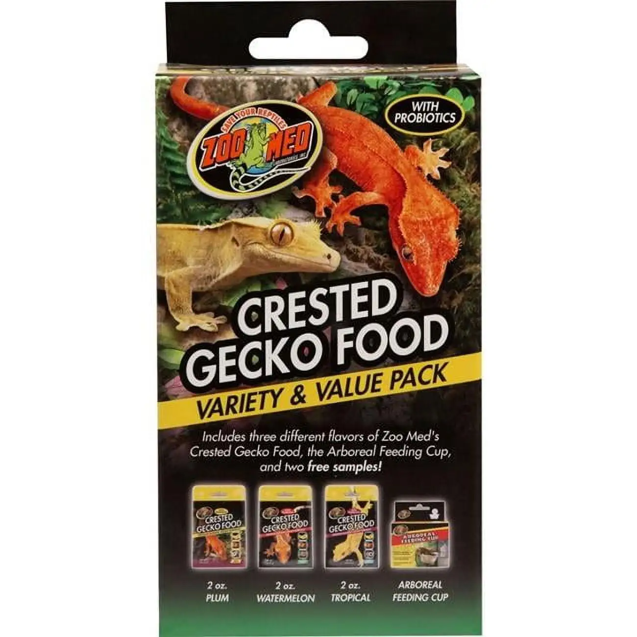 Zoo Med Crested Gecko Food Variety And Value Pack - 1 Count