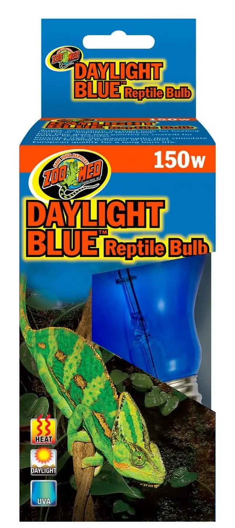 Zoo Med Daylight Blue Reptile Bulb - 150 Watts