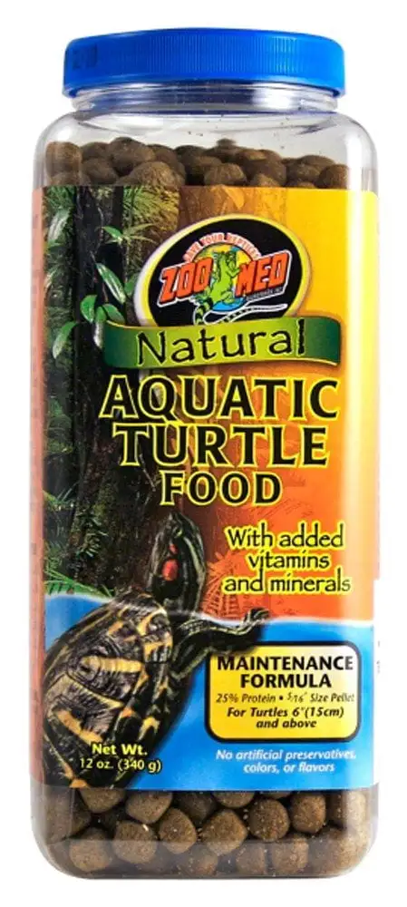 Zoo Med Natural Aquatic Turtle Food Maintenance Formula 12oz