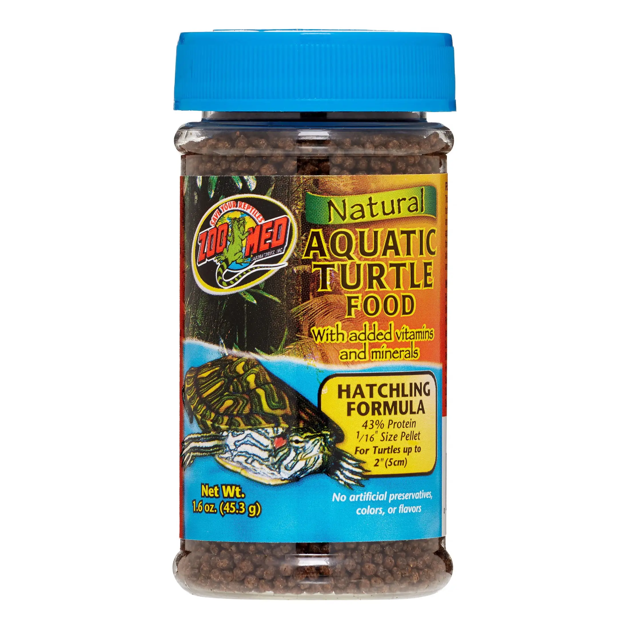 Zoo Med Natural Growth Formula Aquatic Turtle Food. 1.9 Oz