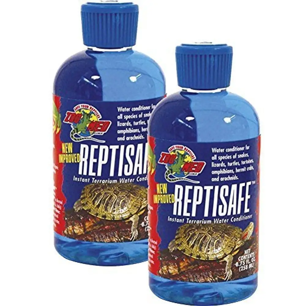 Zoo Med ReptiSafe Instant Terrarium Water Conditioner 8.75 FL. OZ. Pack of 2