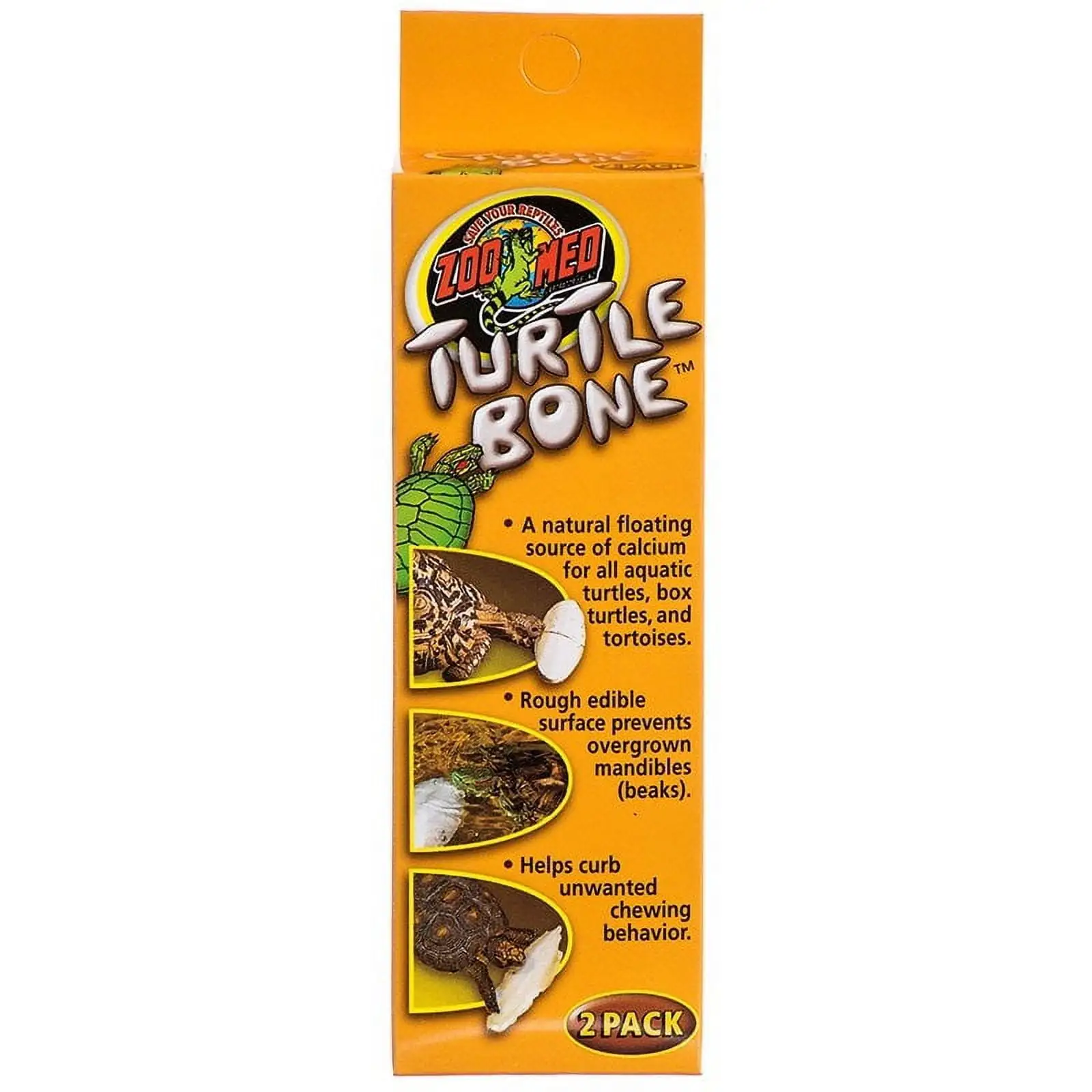 Zoo Med Turtle Bone Natural Floating Source of Calcium For Turtles