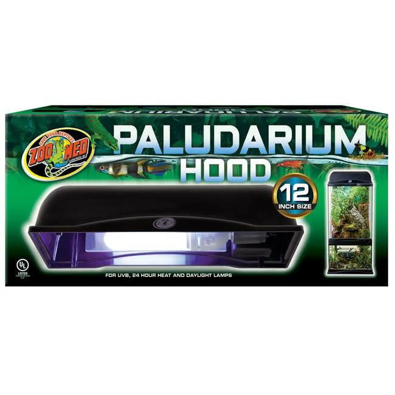 Zoo Med ZM32560 12 in. Paludarium Hood