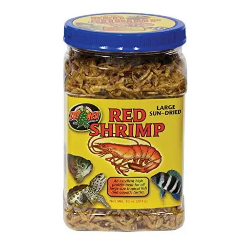 Zoo Med ZM40163 10 oz Jumbo Red Shrimp Zm163