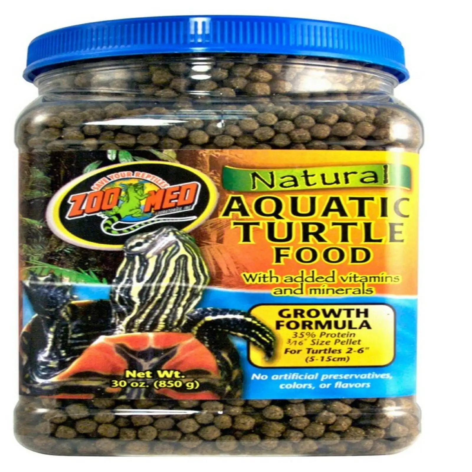 ZooMed Aquatic Turtle Growth Food (In Bulk)...7.5-oz