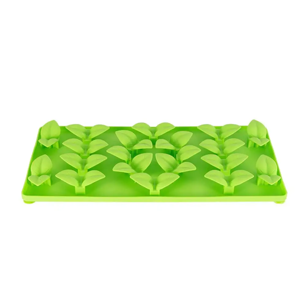 KYAIGUO Dog Cat Toys.Silicone+tpu Snuffle Mat for Dogs.Pet Bite Resistant Training Toys(Green)