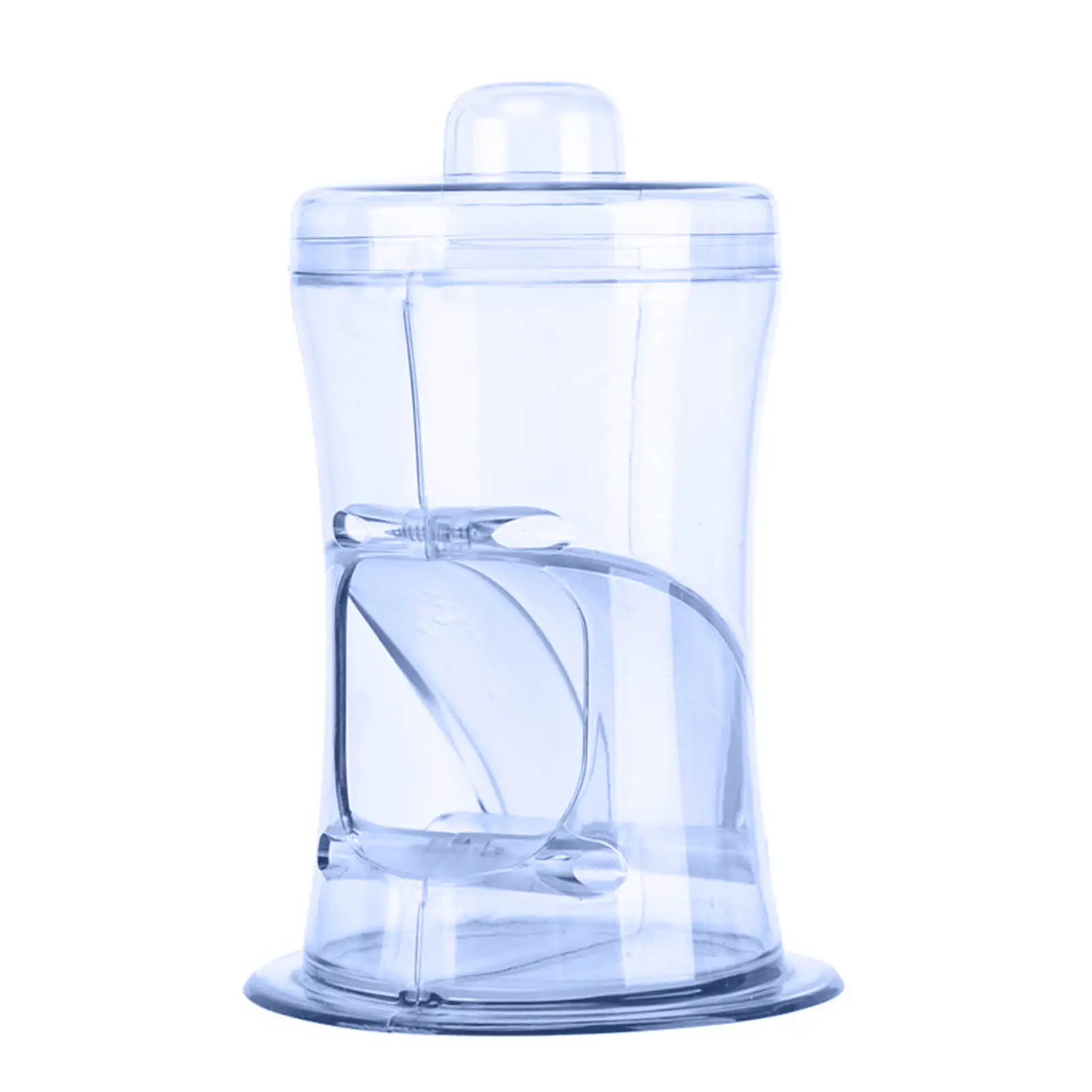 Hamster Rabbit Food Dispenser Feeder Plastic Clear Automatic Pet Feeder For Hamster Guinea Pigs Food Bowl Container