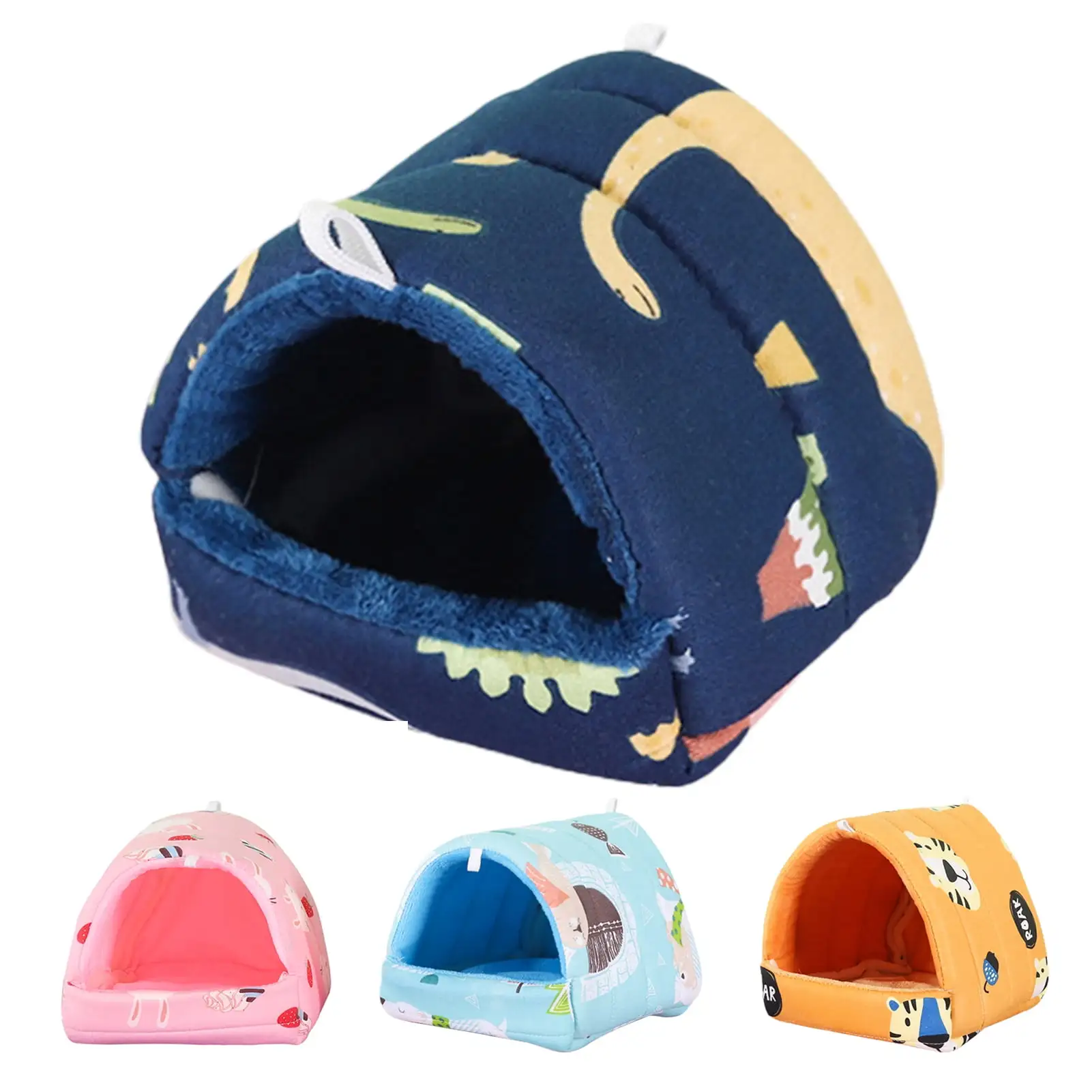 AURORA TRADE Warm Hamster Bed Playing Soft Hamster Hammock Sleeping Cute Small Animals Nest Hanging Home Resting for Young Guinea Pig Degu Hedgehog