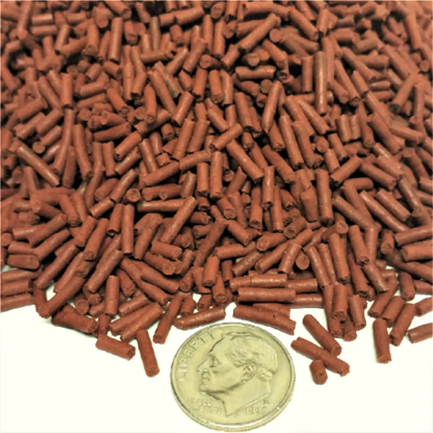 Aquatic Foods Multi-Shrimp Blend of Brine Shrimp. Red Shrimp. Mysis Shrimp. Krill Sinking Micro Sticks - 1/4-lb