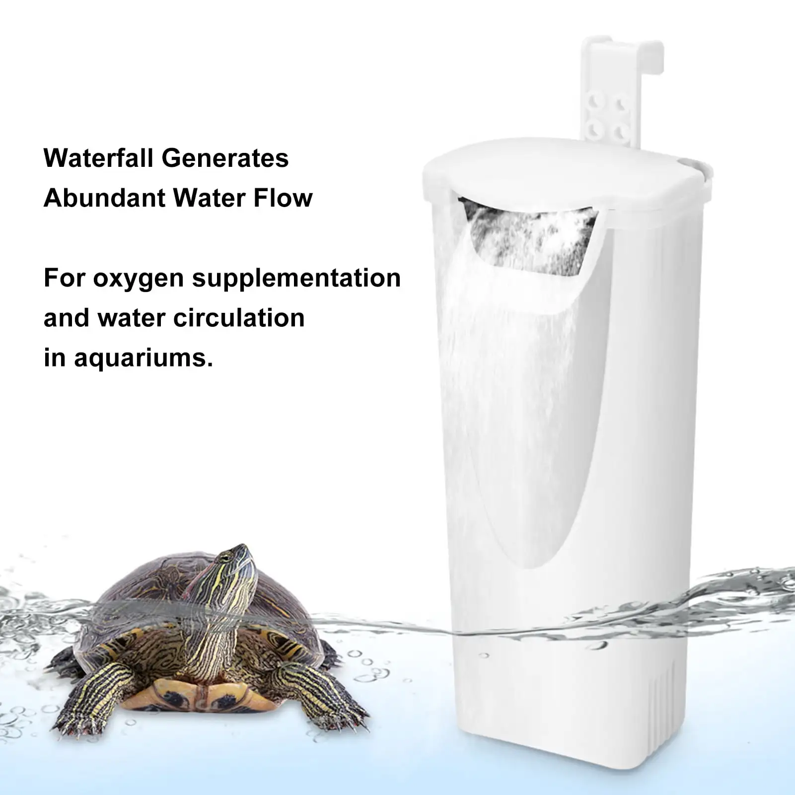 ammoon Wasserreiniger.Quiet Turtle Filter Small Water Filter Turtle 200lh Rate Filters 3w Water Level Fish Ichu Small Fish Mizuh