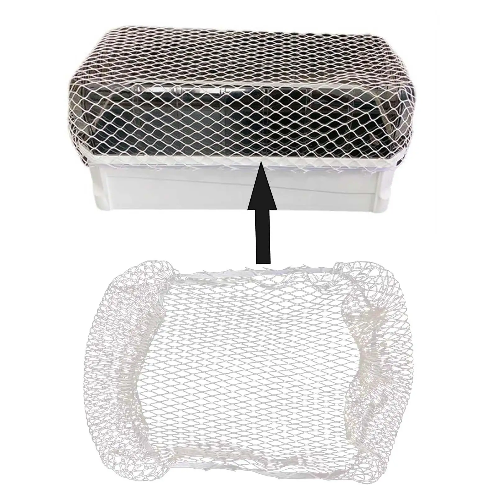 Aquarium Net Cover Reptile Escape Net Fish Net Covering Durable Water Turtle Tank Net for Reptiles Large