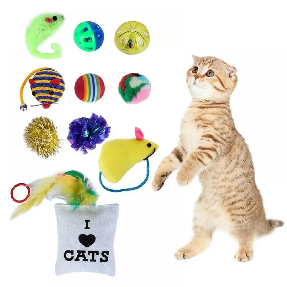 Cat Toys Kitten Toys Assortments.Crinkle Balls for Cat.Kitty.Kitten