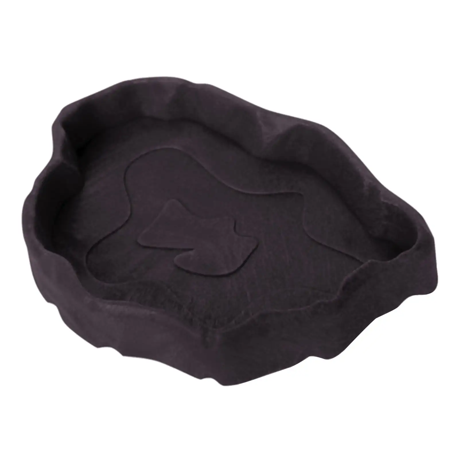 GHOONEY Reptile Water Dish Food Bowl Plastic Feeding Bowls for Bearded Dragon for Turtle