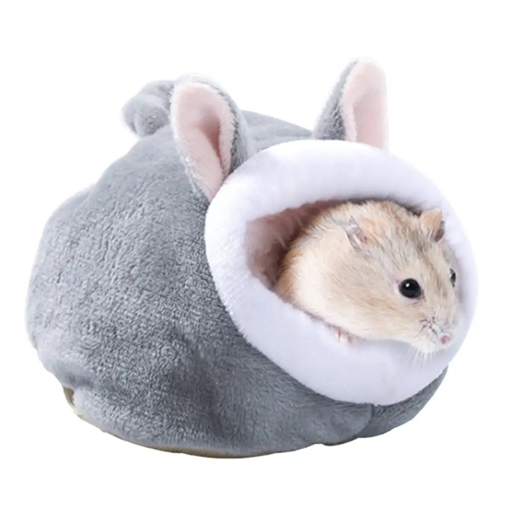 SIEYIO Hammock Bed Ferret Rodents Hammock Bed Hideout Cage Accessories Toy Bed for Guinea Pigs Chinchilla Hedgehog Glider