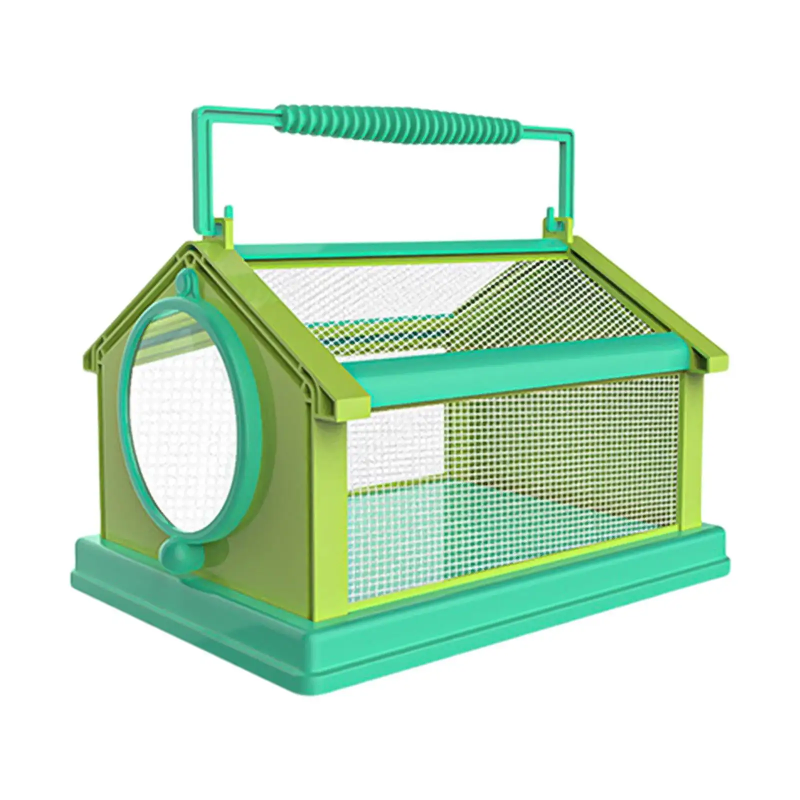 Portable Butterfly Habitat Cage W/ Carrying Handle Mesh Cage Critter