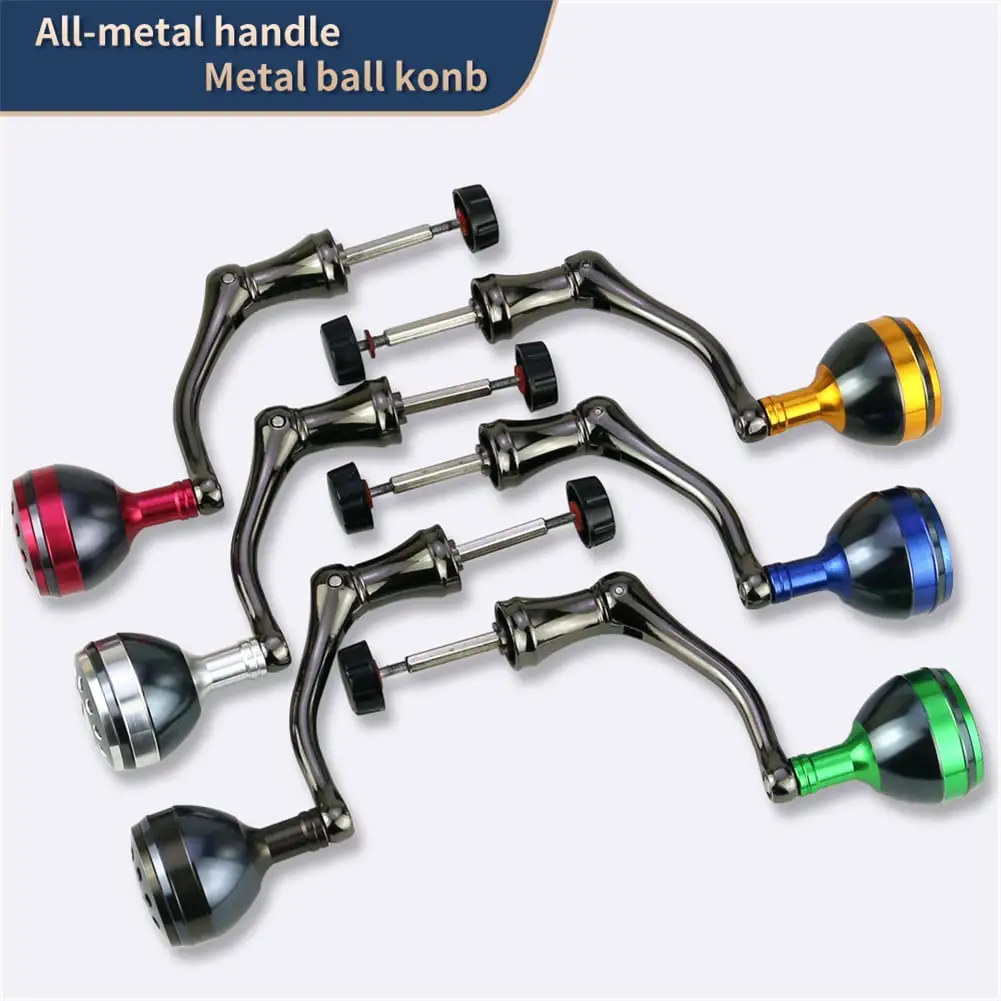 Metal Rocker Arm All-metal Fishing Reel Spinning Reel Handle Grip For Fishing Reel Replacement