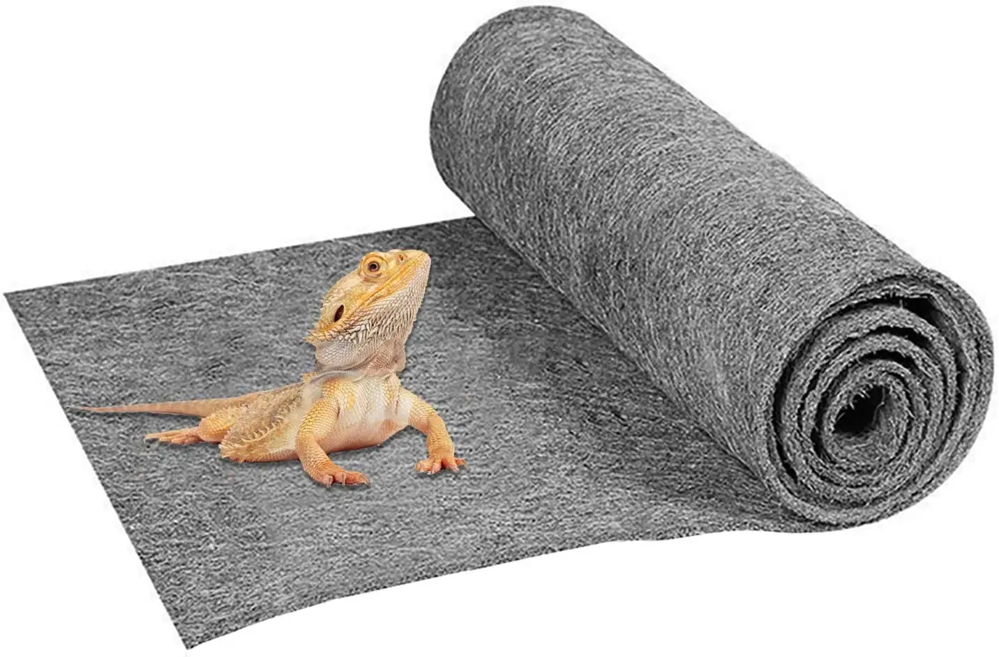 Cheers.US Reptile Carpet Terrarium Liner Bedding Reptile Substrate Mat Supplies for Bearded Dragon Snake Lizard Tortoise Leopard Gecko