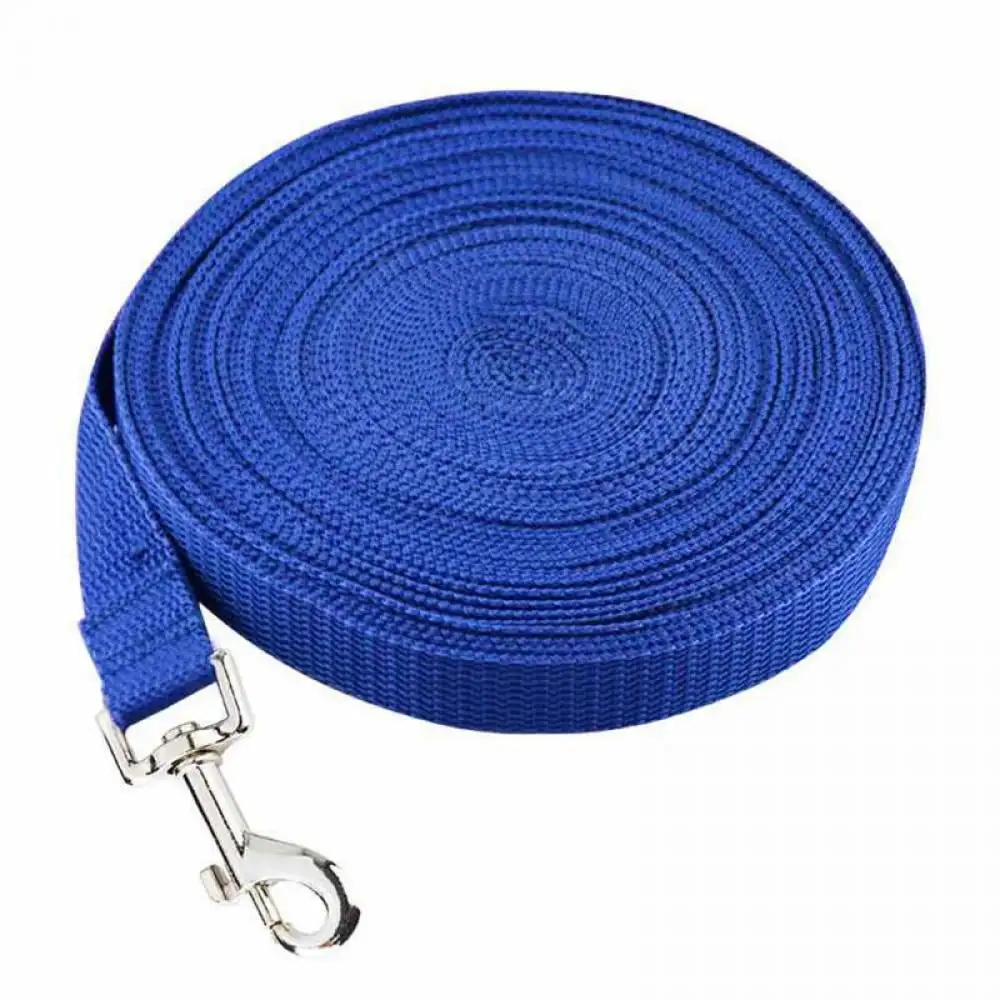 Durable Nylon Dog Leash 15ft. 20ft. 30 ft. 50ft100ft Foot Long. Walking Training Dog Leashes for Medium Large Dogs