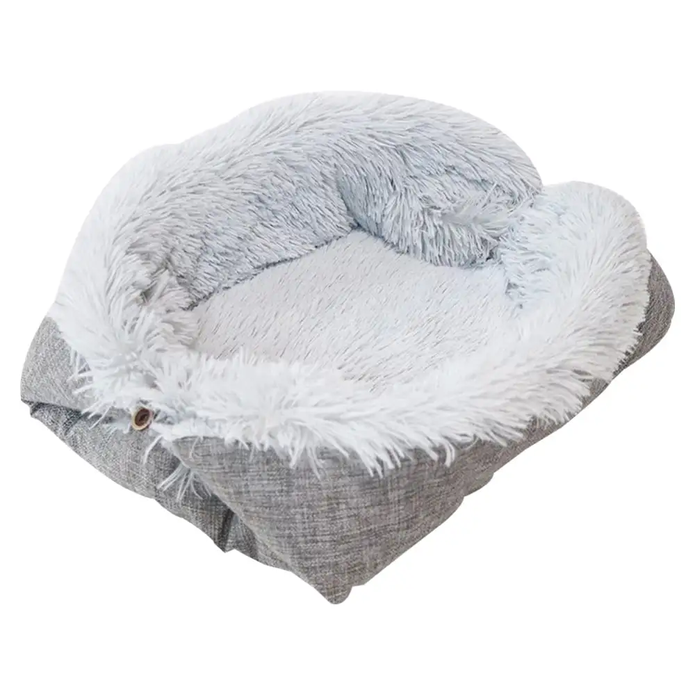 Cat Bed Small Dog Bed Mat. Self Warming Cat Beds Self Heating Cat Dog Mat. Extra Warm Thermal Pet Pad for Indoor Outdoor Pets. Calming Dog Crate Bed Pet Cushion .grey. .grey.F75022