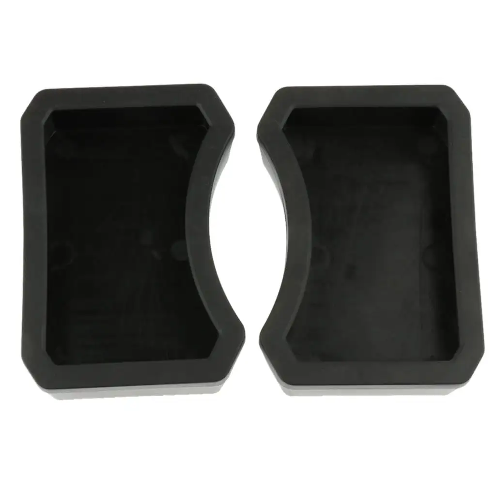 2Pcs Reptile Feeder Reptile Food Bowl Worm Dish - NW-25-Black