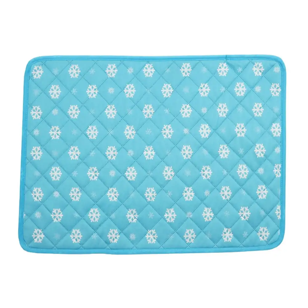 Cool pet pad printed with breathable anti slip dog pad in summer