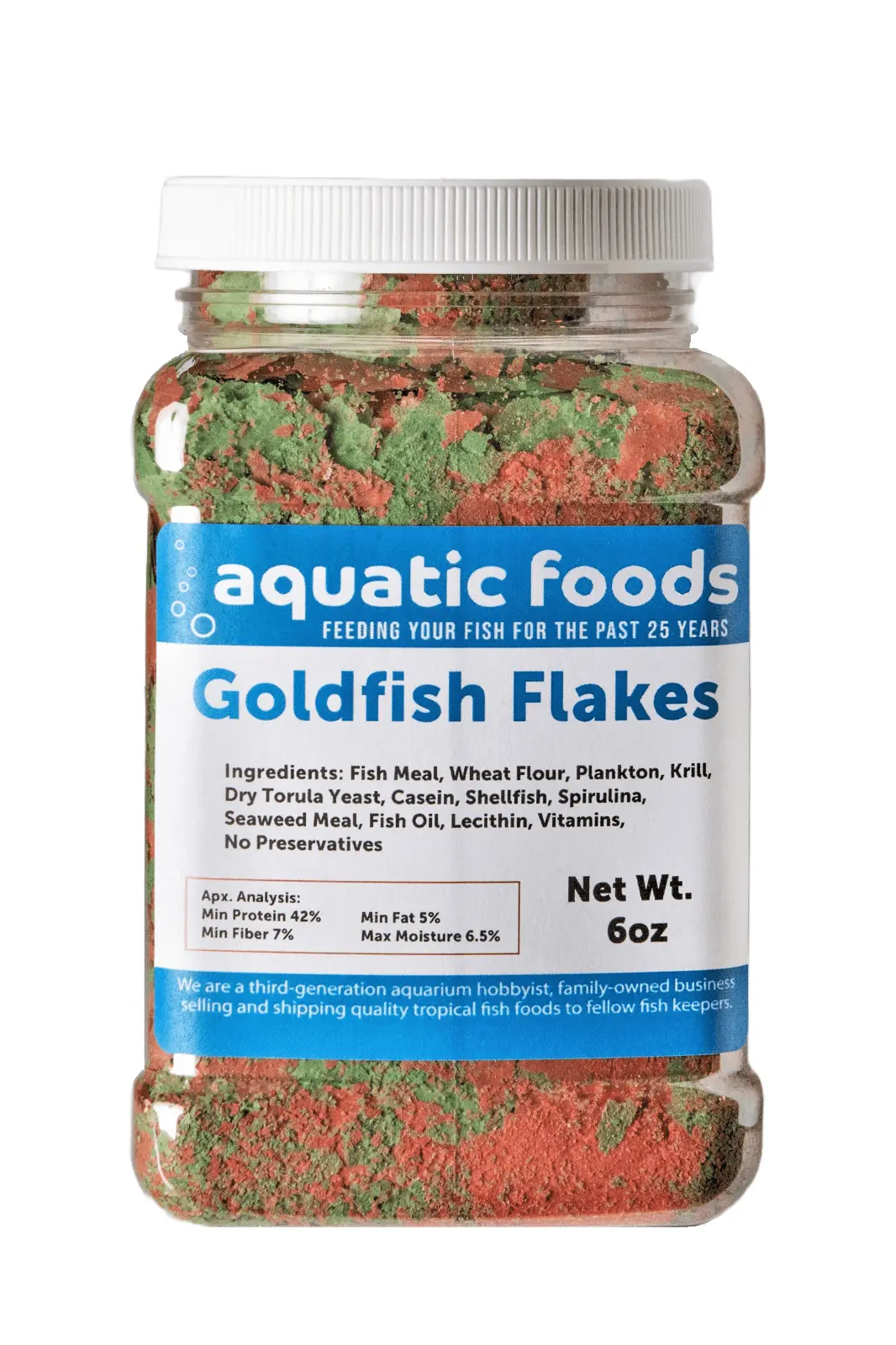 Goldfish Flakes. Premium Smaller Goldfish Flakes for Aquarium Goldfish. Koi & Pond Fish- AFI Goldfish Flakes??oz Med Jar