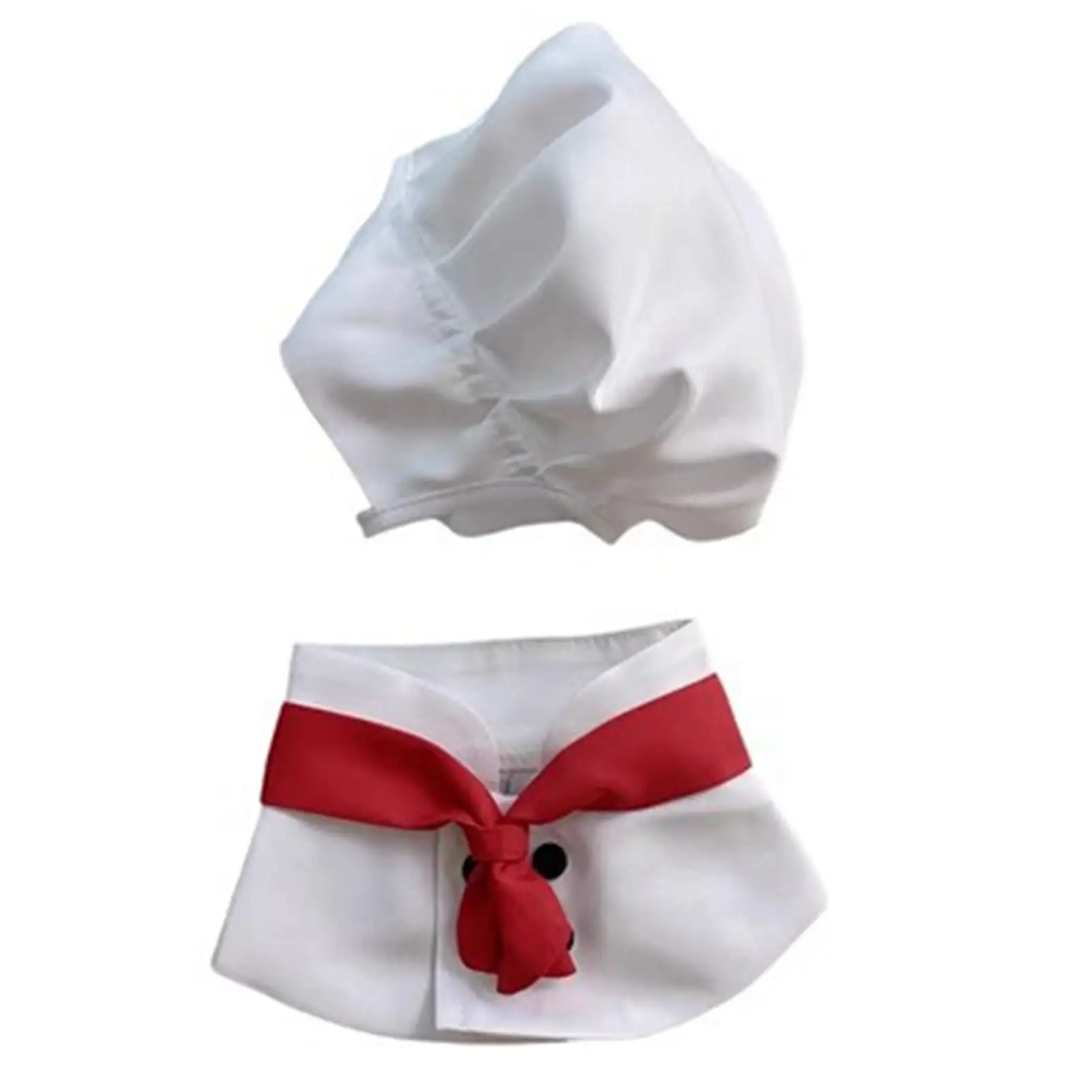 Pet Hat Funny Chef Costume - Soft Buckle Adjustment. Attractive Dress Up - Polyester. Party Supply