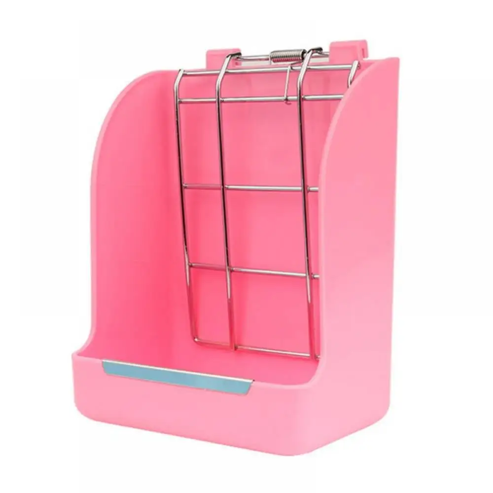 Hanging Spring Grass Frame PP Environmental Protection Anti-Bite Metal Safe And Healthy Small Animals Hay Feeder