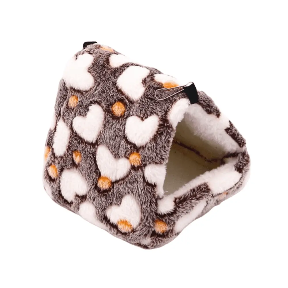 Small Animal Cages Chinchilla Bed Hedgehog Guinea Pig Beds Accessories Cage Toys Bearded Dragon House Hamster Supplies Habitat Bed Ferret Rat 1 Pcs(5.51*4.72 in)