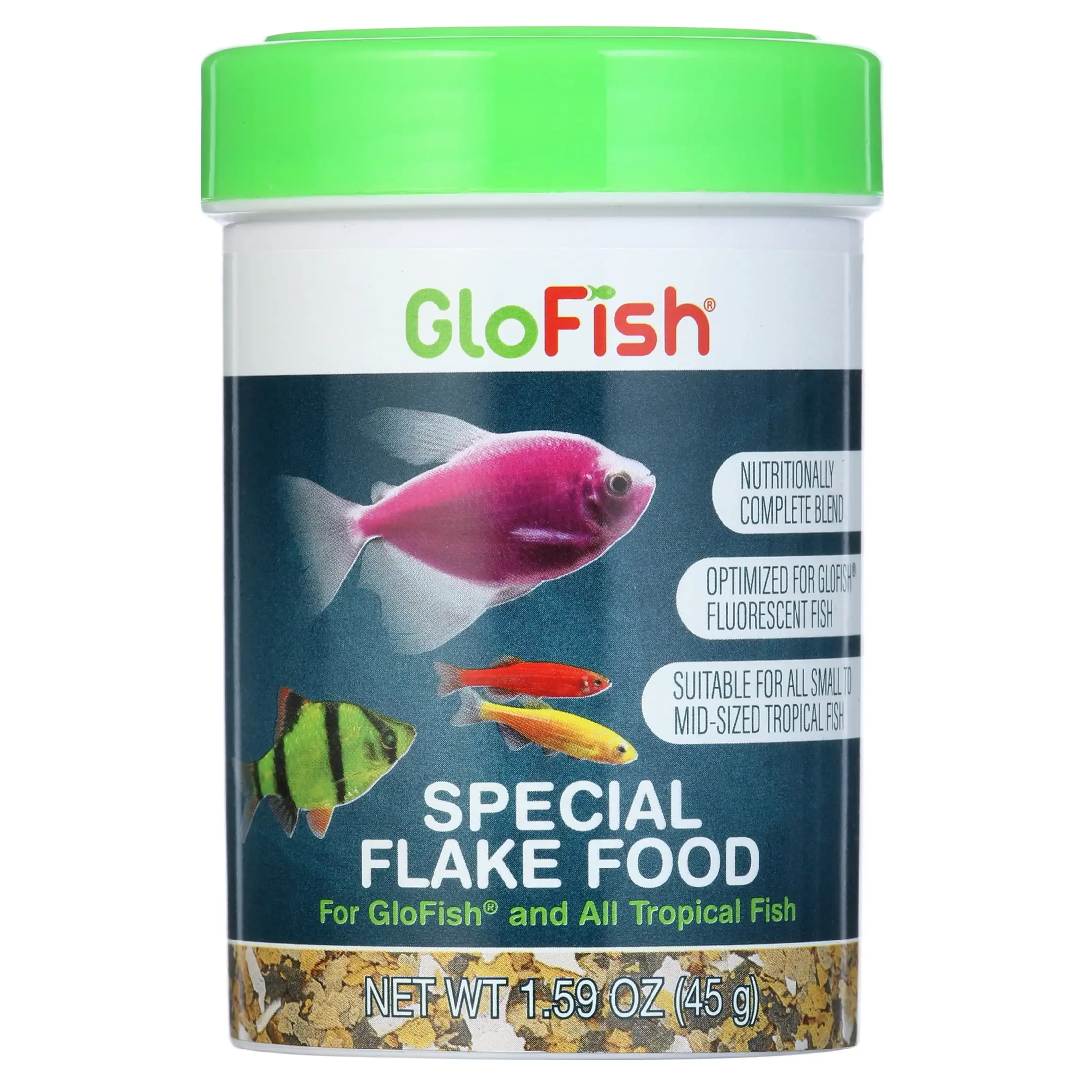 glofish Special Flake Food 1.59 Ounces. Tropical Fish Food